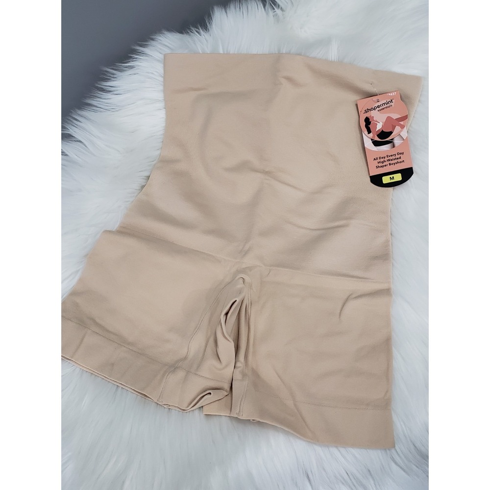 NEW Shapermint Essentials High Wasted Shaper Boyshort #18437 All Day Everday Day
